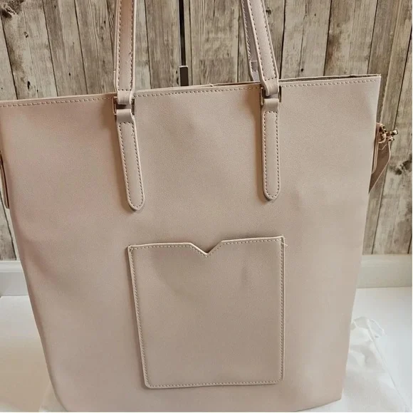 Michael Kors Blush Pink Leather Tote Shoulder Bag - Picture 8 of 10